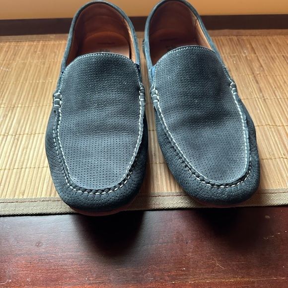Johnston & Murphy Grayish Blue Loafers - Picture 1 of 5